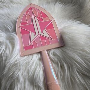 Jeffree Star Pink Religion Stained Glass Hand Mirror